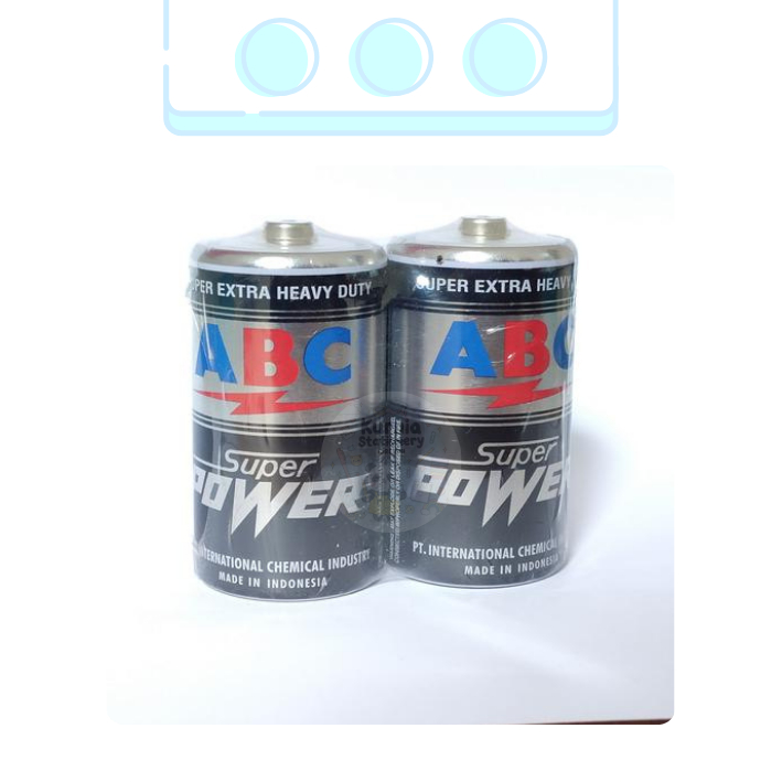 Jual Battery ABC Super Power R20 (2 pcs) | Shopee Indonesia