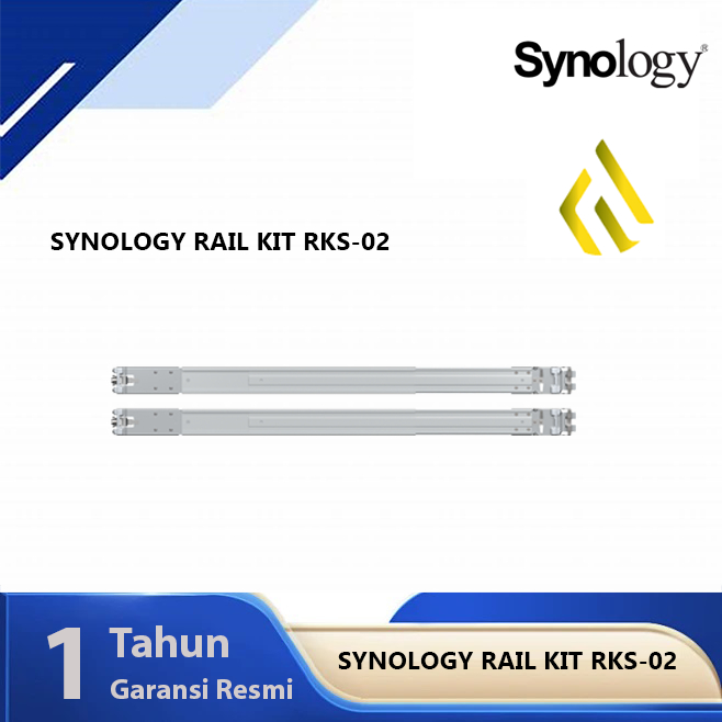 Jual Synology Rail Kit RKS-02 for Synology NAS Rackmount Servers ...