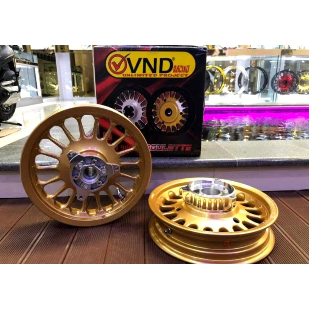 Jual VELG RACING VND ROULETTE NMAX 155 OLD RING 12 MODEL VESPA | Shopee ...