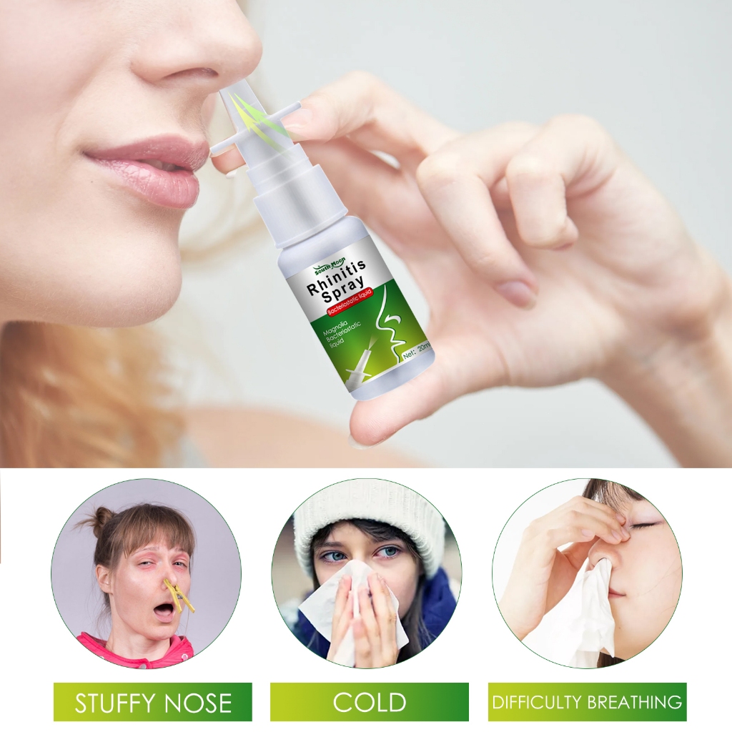 Jual [Beli 2 Gratis 1/COD/ORI] South Moon Rhinitis Spray 20ml Semprotan ...