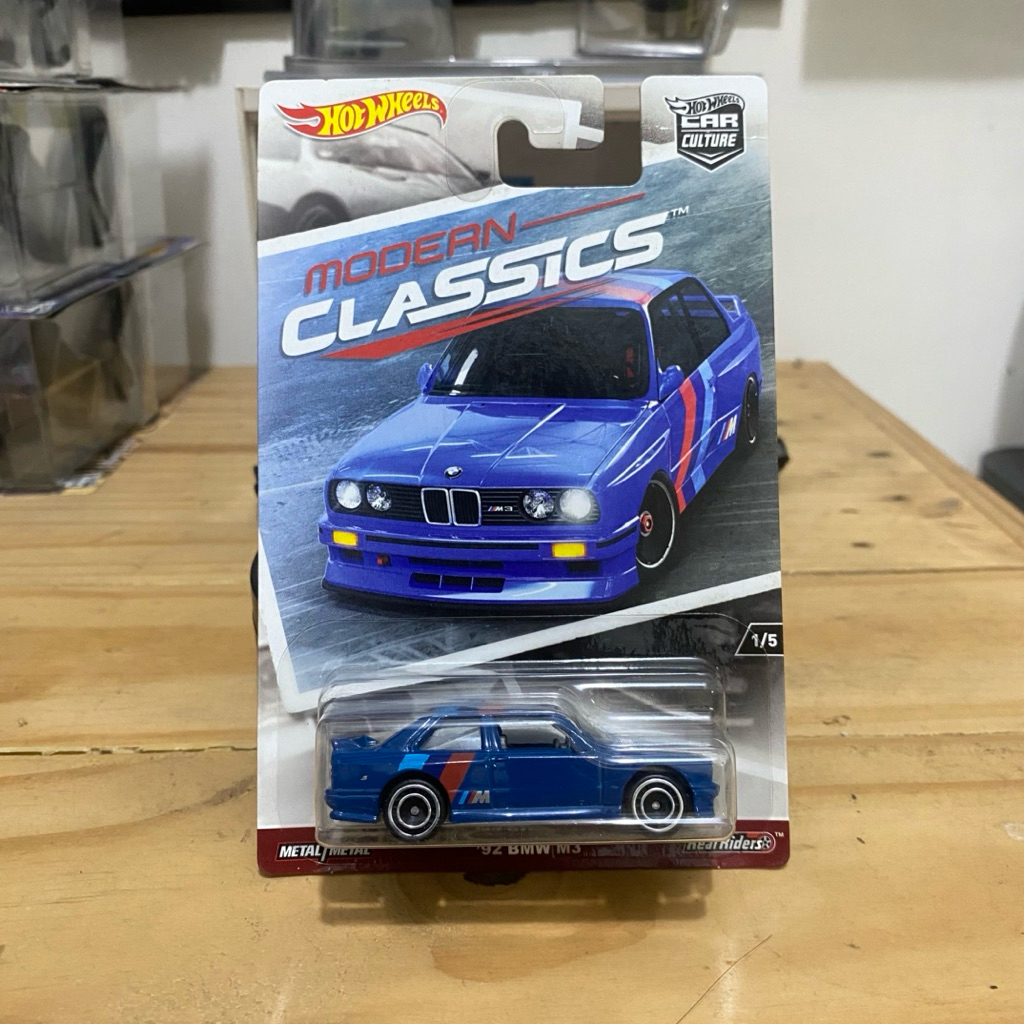 Hot Wheels BMW M3 1992 - Série Car Culture Modern Classics - Premium Loose - 1:64 - Neuf