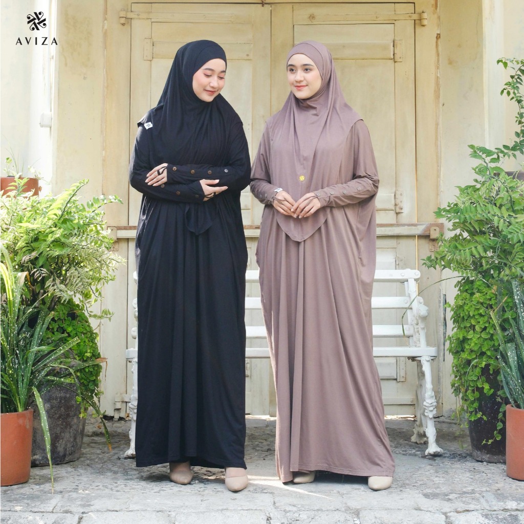 Jual Aviza - Zeana Gamis Abaya (Gamis Saja) Batwing Daily Umroh & Haji ...