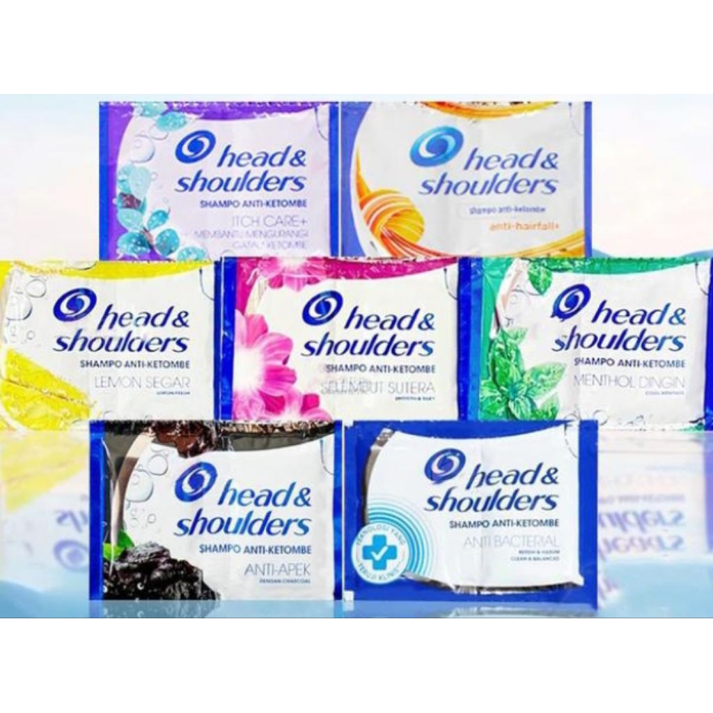 Jual Head & Shoulder Shampoo Anti Ketombe & Rambut Rontok Sachet Bukan ...
