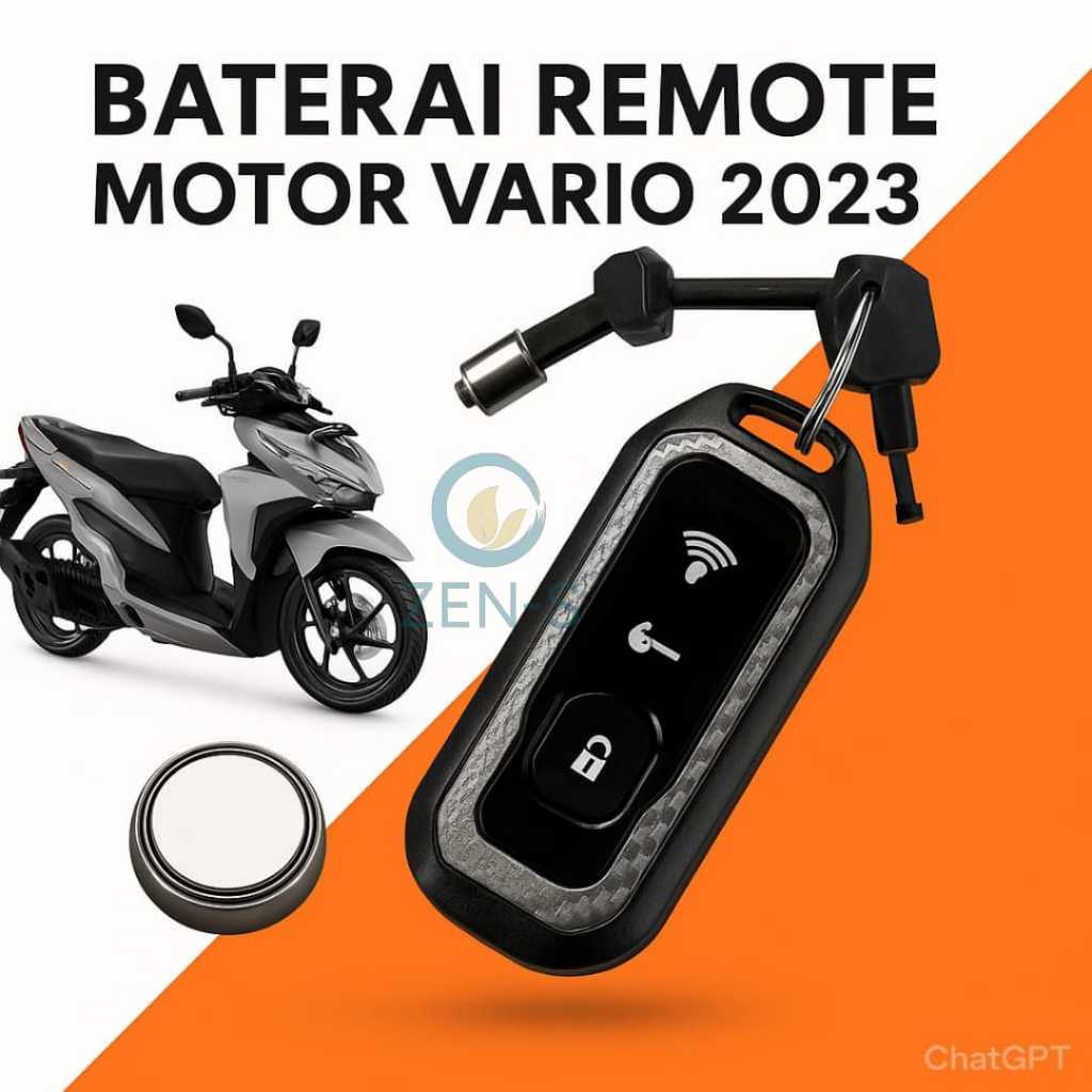 Jual Batu Baterai Batre Remot Motor Keyless HONDA VARIO PCX ADV SCOOPY ...