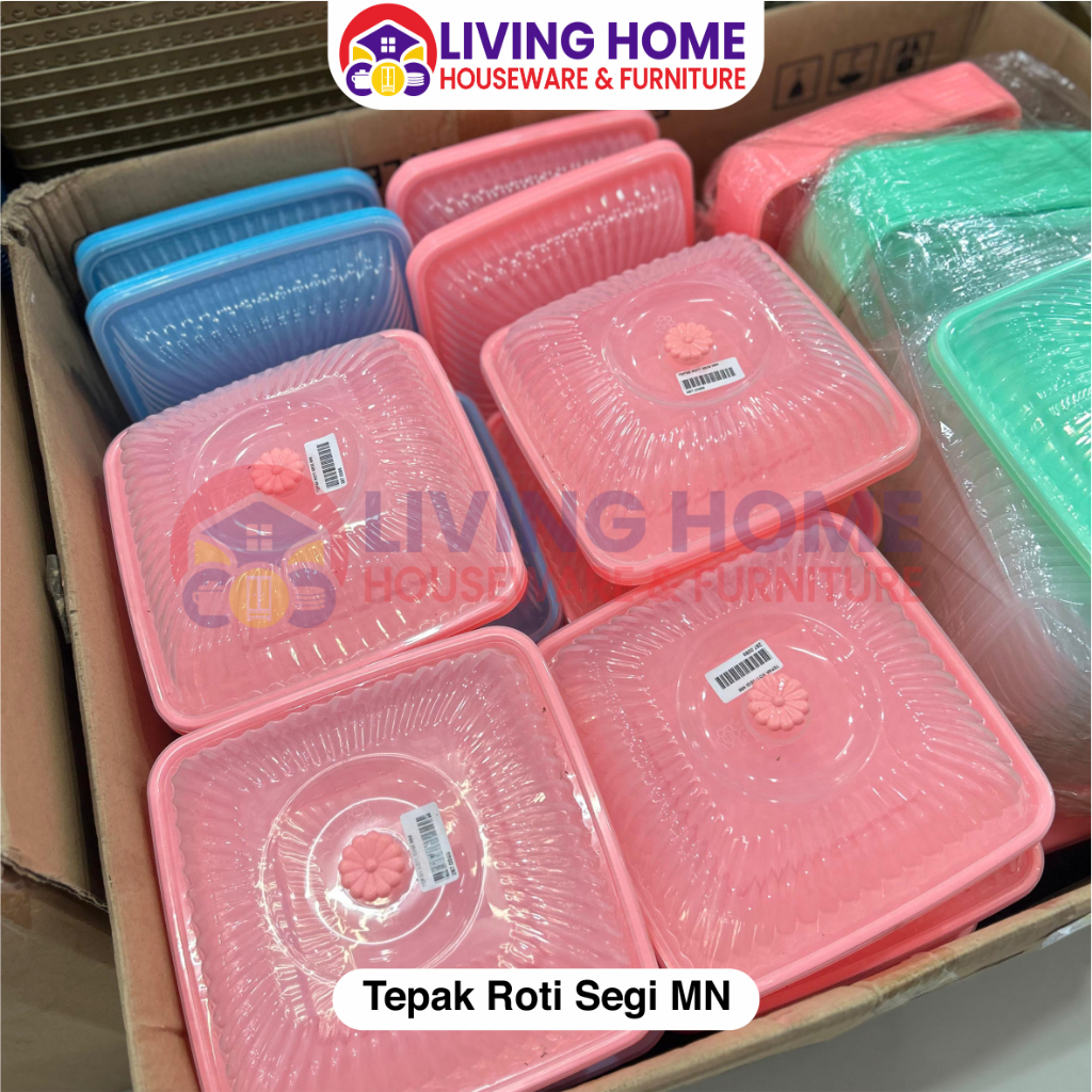 Jual Tepak Roti Segi Tutup - Tempat donat - Tepak donat - Tepak roti ...