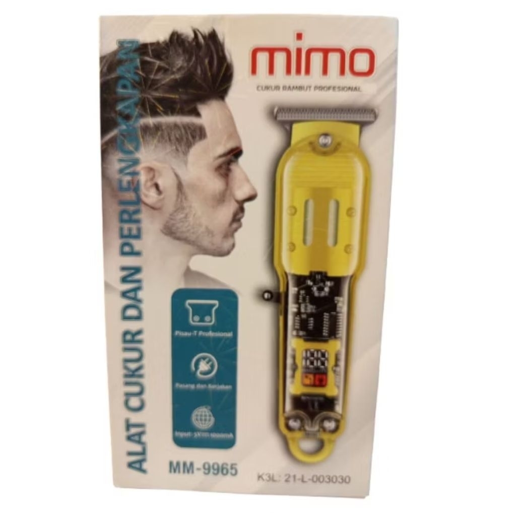 Jual Alat Cukur Rambut Mimo MM-9965 Rechargeable | Shopee Indonesia