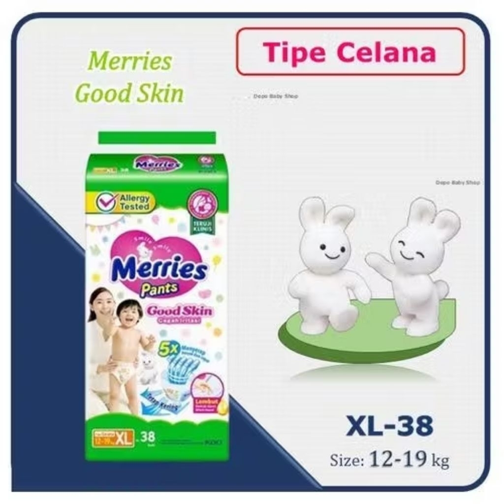 Jual Merries Good Skin Pants XL-38 | Shopee Indonesia