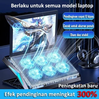 2025 KYB Cooling Pad Laptop Gaming Kipas Pendingin Laptop Portable 8 Kipas