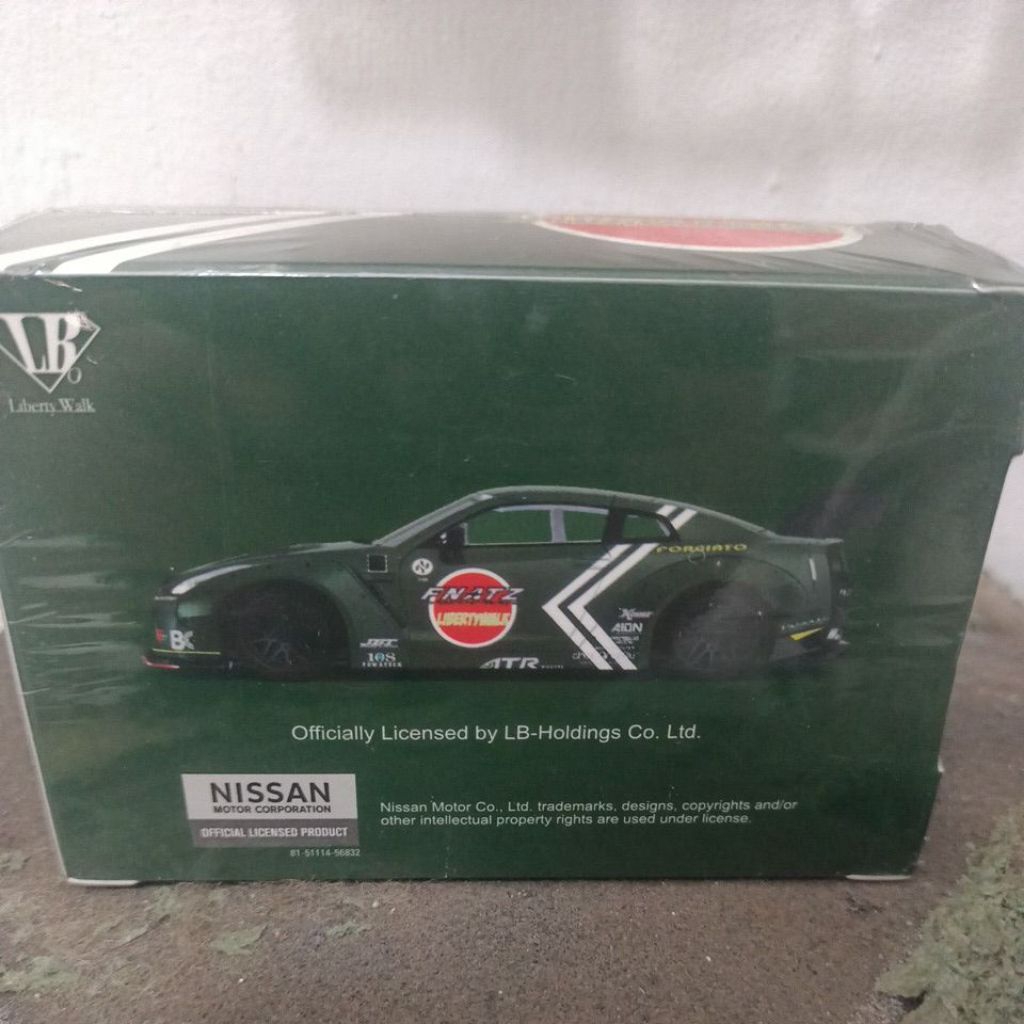 Jual Mini GT/7 LB-Works Nissan GT-R R35 Zero Fighter Special | Shopee ...
