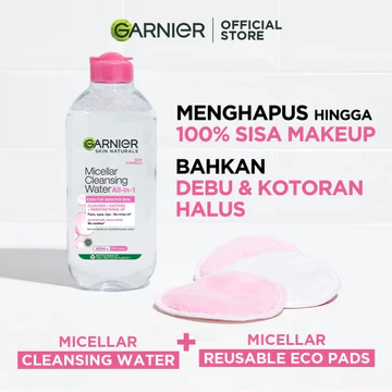 GARNIER Micellar Cleansing Water 125ml PINK