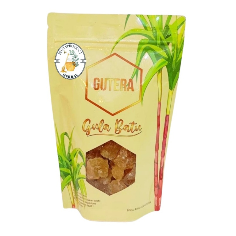Jual Gutera Gula Batu 250g,gula,gulabatu alami | Shopee Indonesia