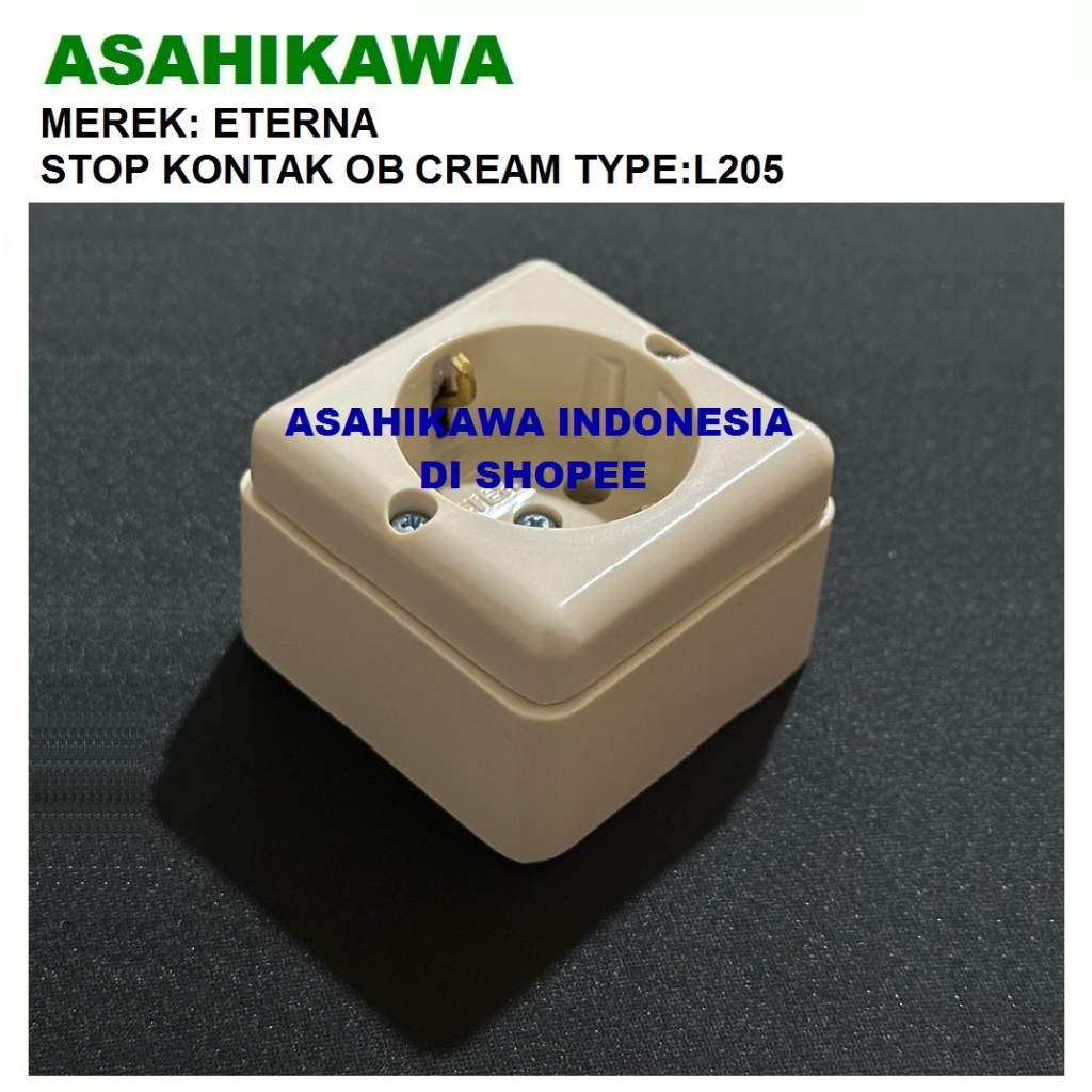 Jual Eterna Stop Kontak Segi OutBow OB L205 | Shopee Indonesia