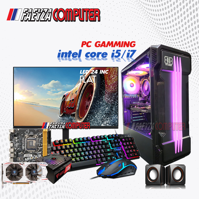 Jual PC Gaming Fullset INTEL CORE I7 8700 | VGA NVIDIA RTX 3050 6GB ...