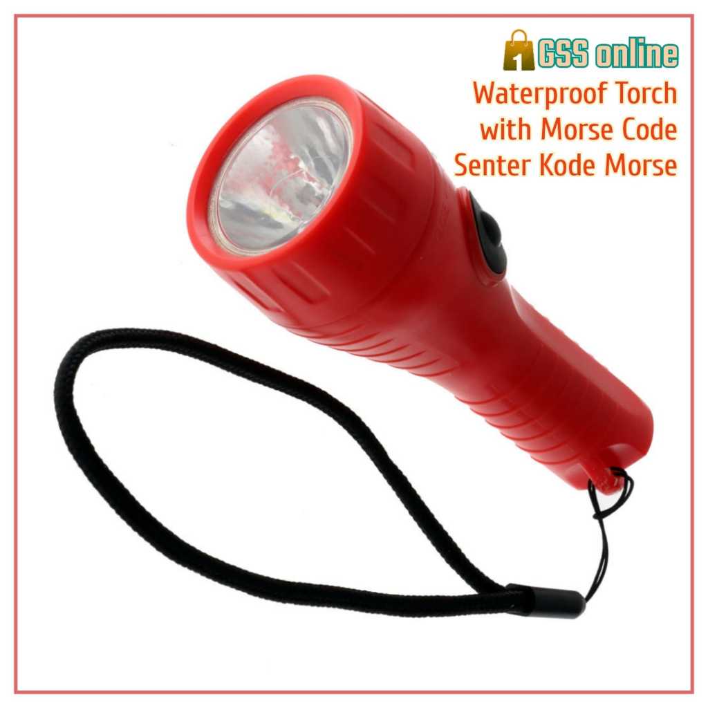 Jual Senter Waterproof Dengan Kode Morse - Torch with Morse Code ...
