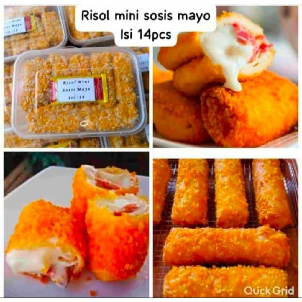 Jual Risol Mini Sosis Mayo 1 Pack Isi 14 Frozen | Shopee Indonesia