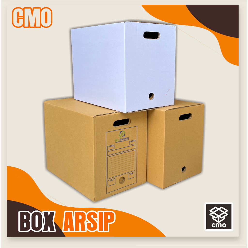 Jual Kardus Arsip 45x28x35 cm box file / box dokument / Kardus file ...