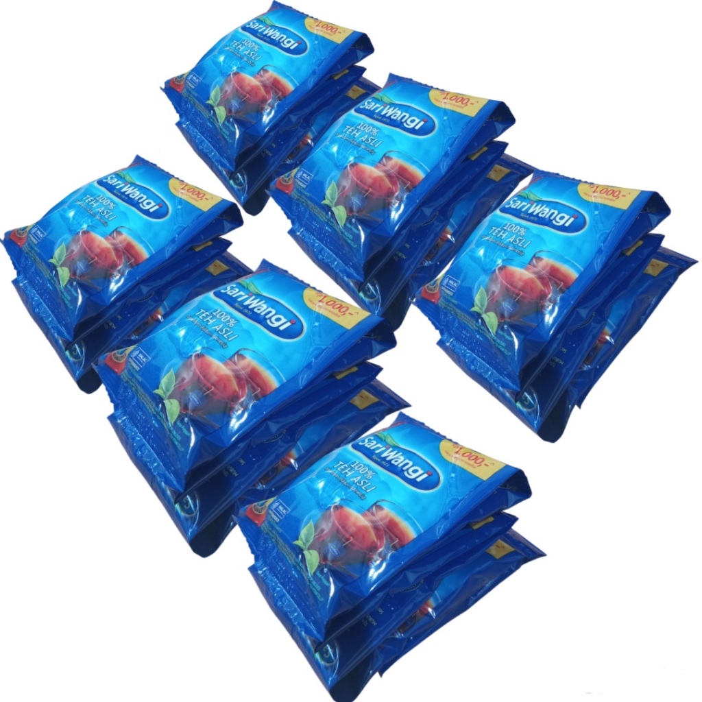 Jual Paket 8 Renteng Teh Sariwangi Isi 48 Sachet - Rasa Teh Hitam Khas ...