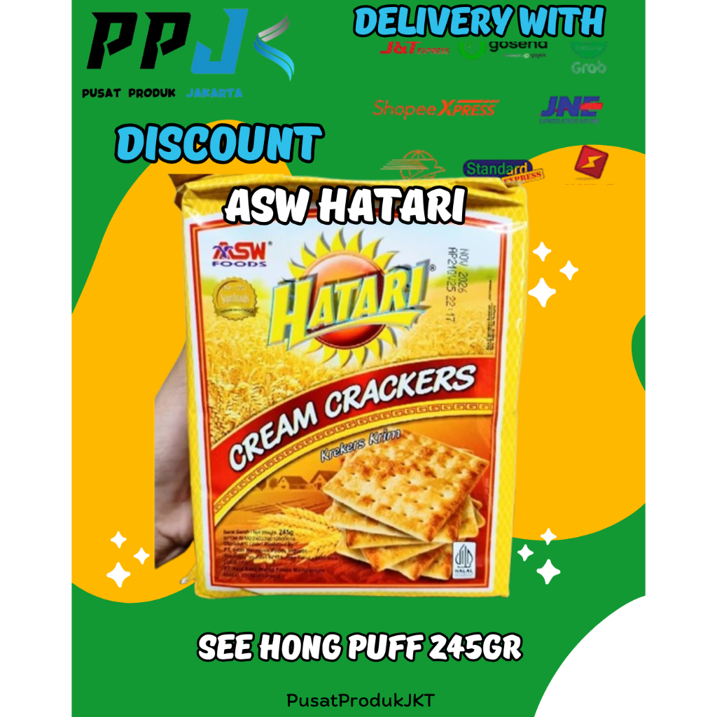 Jual ASW Hatari See Hong Puff 245Gr | Shopee Indonesia