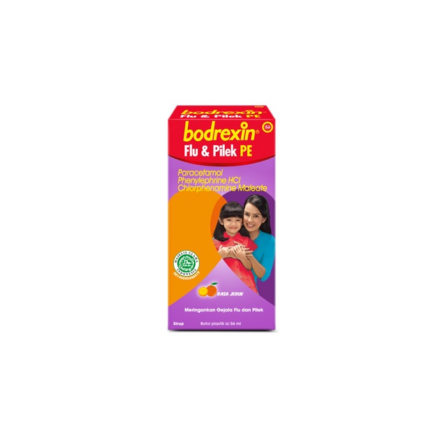 Jual bodrexin flu & pilek pe sirup rasa jeruk 56 ml | Shopee Indonesia
