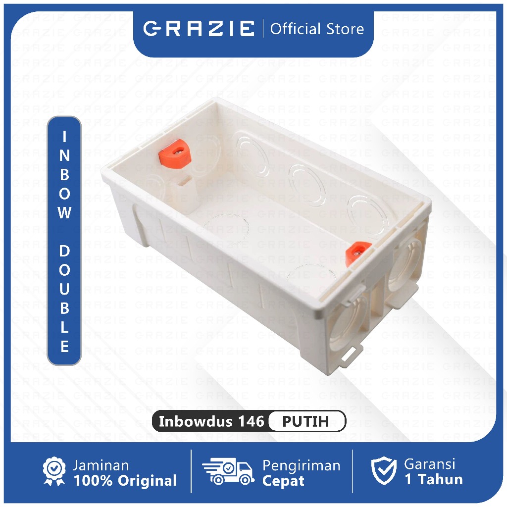 Jual Grazie Inbow Dus Saklar 146*86mm Kotak Sakelar Dos Ib Dus Inbowdus ...