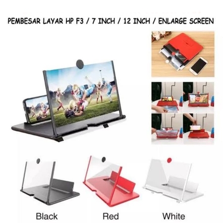 Jual 1 Pcs Kaca Pembesar Layar F3 Hp Tablet Aksesoris Hp Layar Hp Layar ...