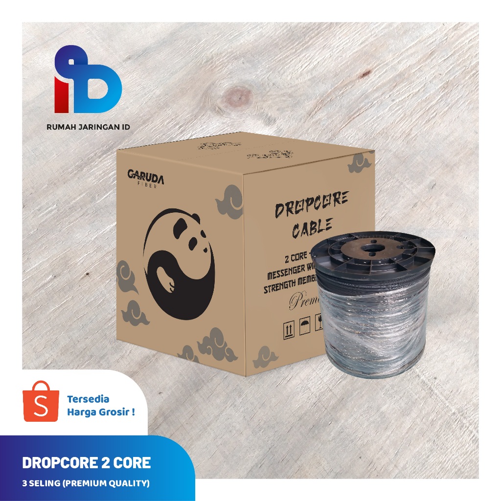Jual DROPCORE 2 Core 3 Selling Premium - Garuda Fiber | Shopee Indonesia