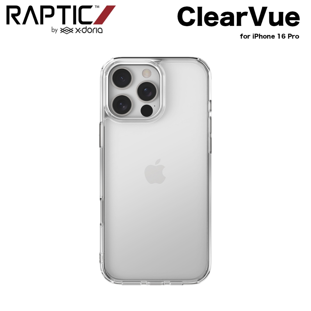 Jual Casing iPhone 16 Pro XDoria Raptic CLEARVUE Drop Protection Case