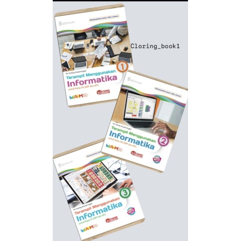 Jual BUKU INFORMATIKA UNTUK SMP/MTS KELAS 1 2 3 (KURIKULUM MERDEKA ...