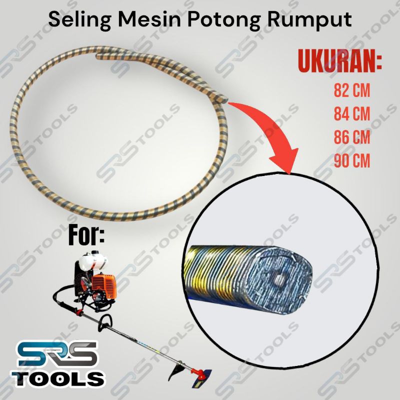 Jual Seling / Flexible Fleksibel Shaft Mesin Potong Rumput Sling Kotak ...