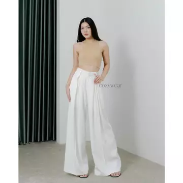 COZY.WEAR Moona Pants (1008) Celana Kulot Highwaist HW Pants Celana Kain Wanita Celana Kantor