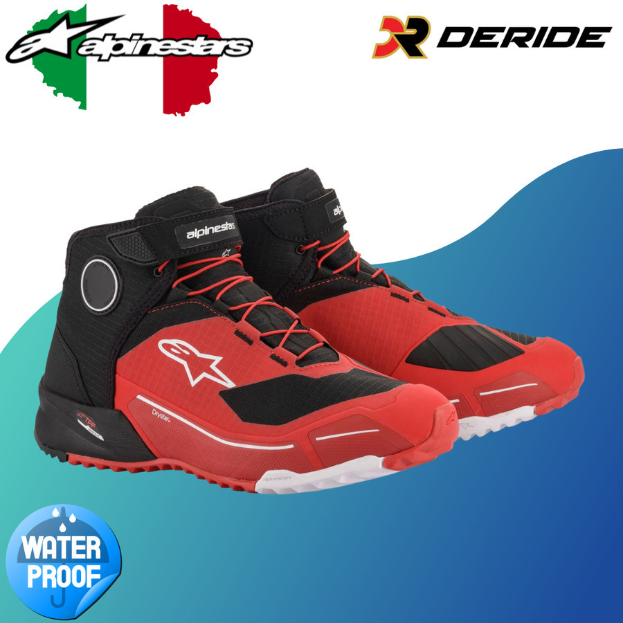 Jual Sepatu Riding Alpinestars CR-X Drystar Shoes Waterproof ...