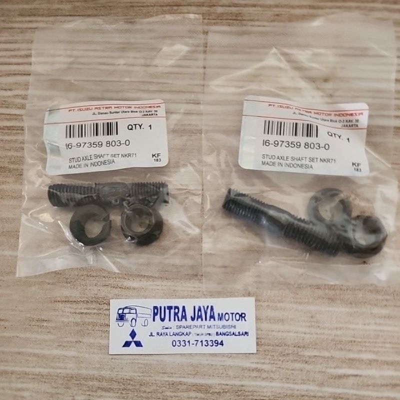 Jual Baut Nap Roda Elf NKR66/71 Hitam Baja | Shopee Indonesia