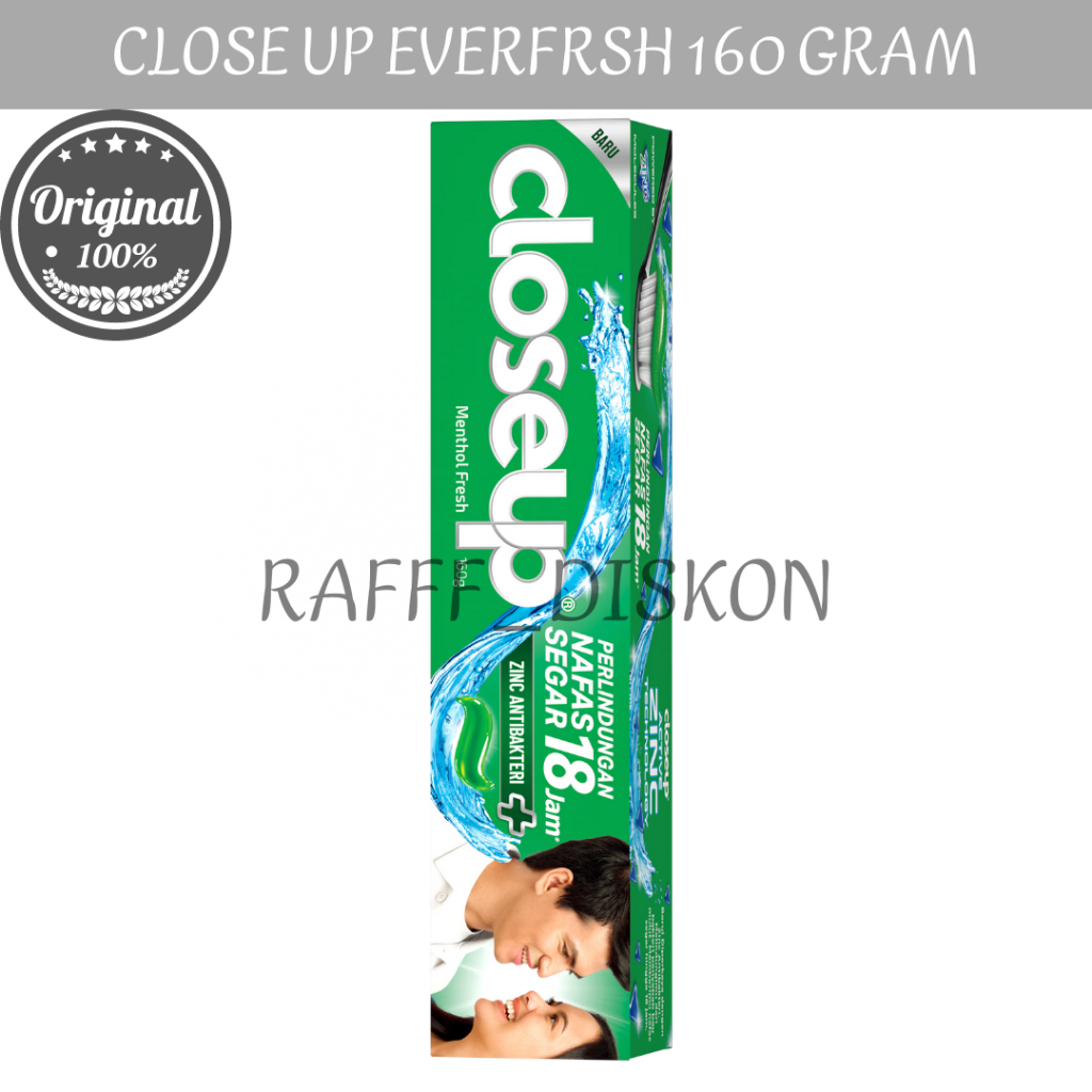 Jual CLOSE UP EVERFRESH 160 GRAM | Shopee Indonesia