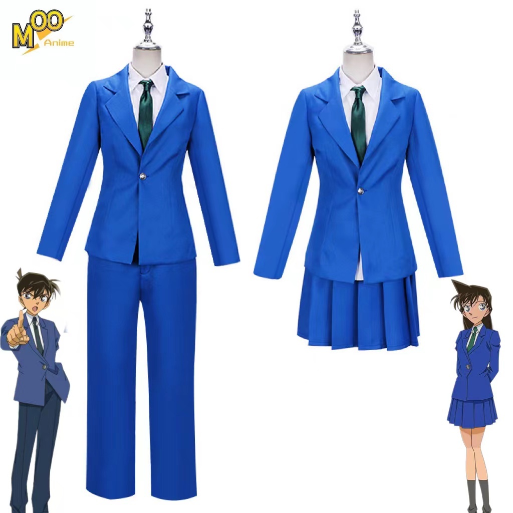 Jual Detective Conan cosplay Case Closed cosplay costume Kudou Shinichi ...