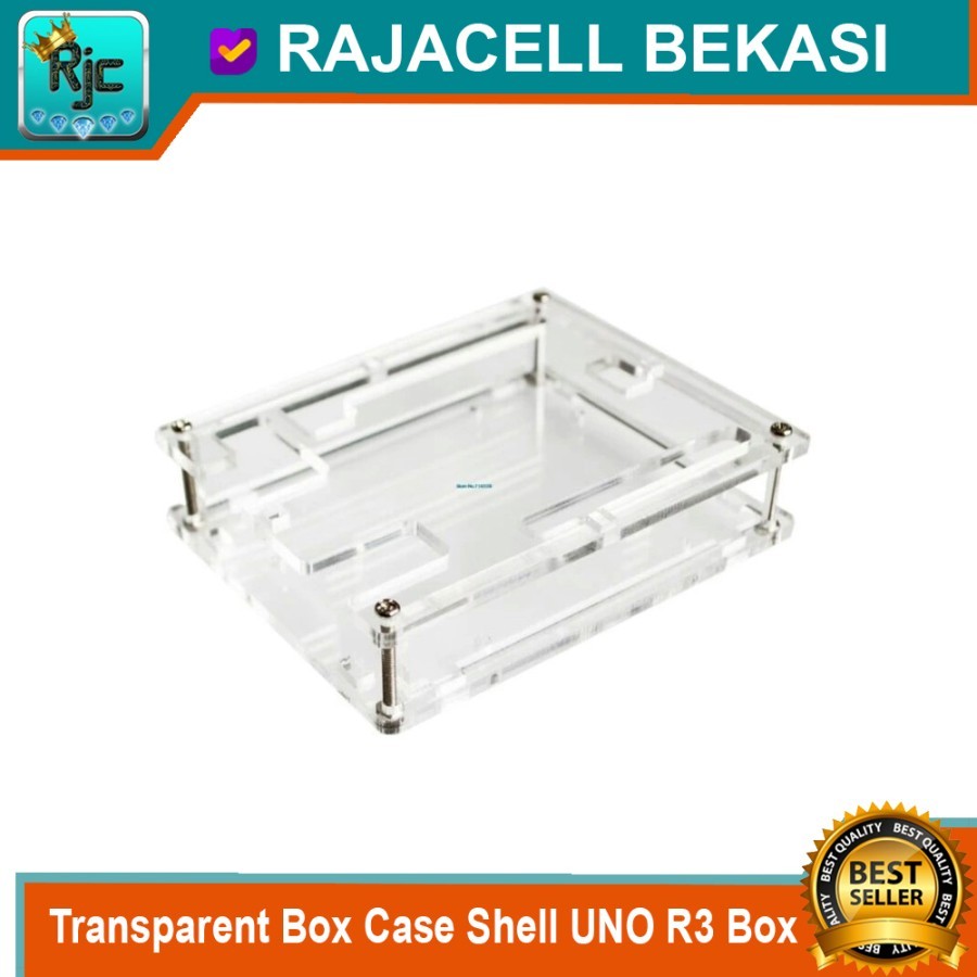 Jual Transparent Box Case Shell for Arduino UNO R3 Box Akrilik | Shopee ...