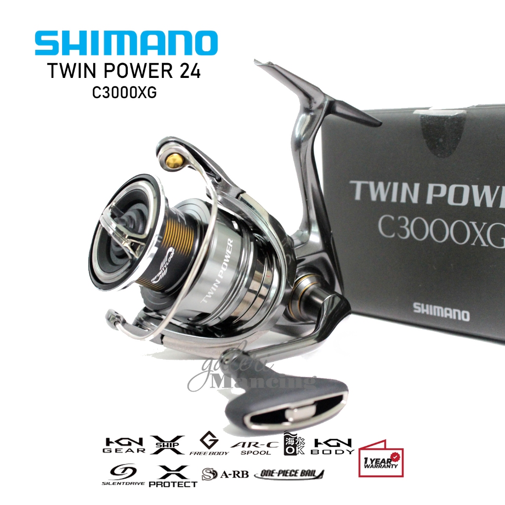 reel shimano paling bagus Jual REEL SHIMANO 2024 TWIN POWER | REEL SHIMANO GALATAMA TERBARU 2024 |  RIL GALATAMA TERBAIK | RIL TERBAIK