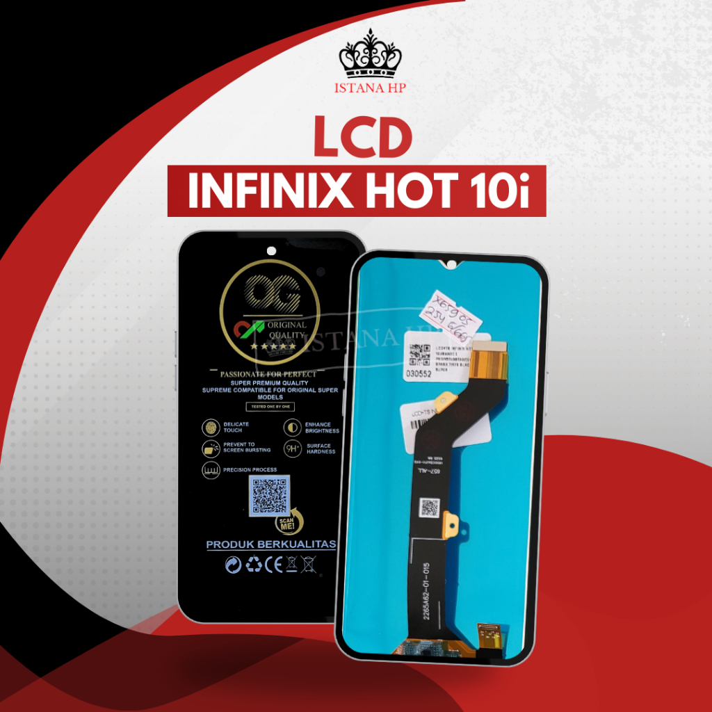 Jual LCD+TS INFINIX HOT 10i/SPARK 5 PRO/X659/X659B/TECNO SPARK 7/KF6 ...