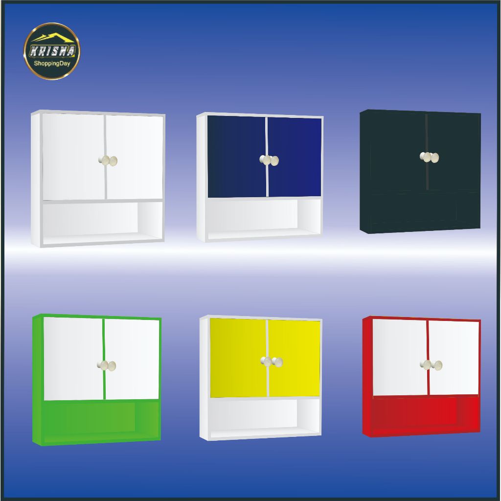 (KS002)Kitchen Set Terbaru 60X30X60/ Kitchen Set Minimalis/Kitchen Set 3 Pintu/Rak Dapur Serbaguna/Rak Dinding Dapur Gantung/Lemari Dapur Gantung Terbaru Murah