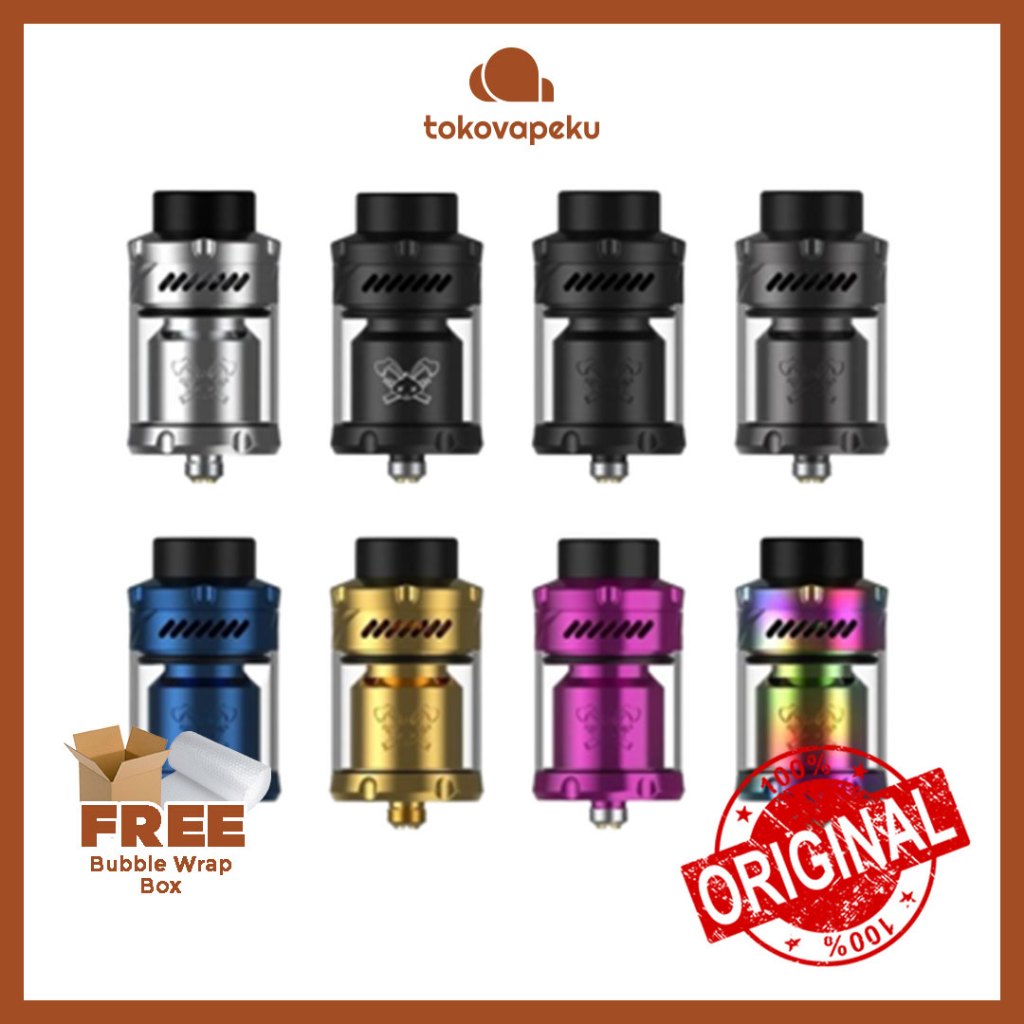 Jual DEAD RABBIT V3 RTA 25MM RTA DEAD RABBIT V3 by HELLVAPE | Shopee ...