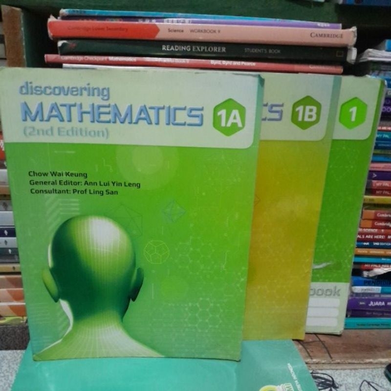 Jual BUKU DISCOVERING MATHEMATICS 1 1A 1B TEXTBOOK WORKBOOK | Shopee ...