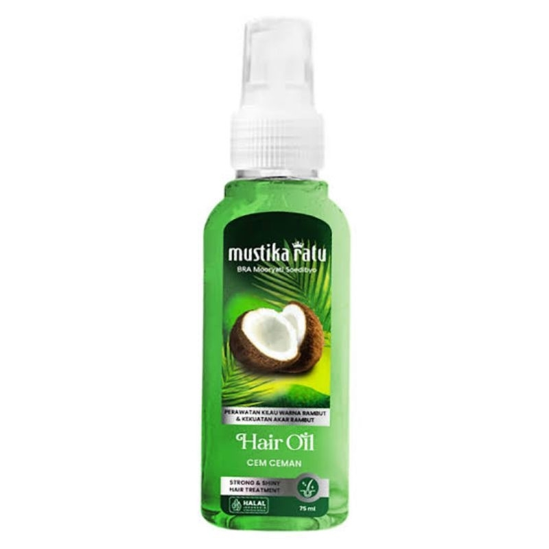 Jual Mustika Ratu Minyak Rambut Cem Ceman 75ml | Shopee Indonesia