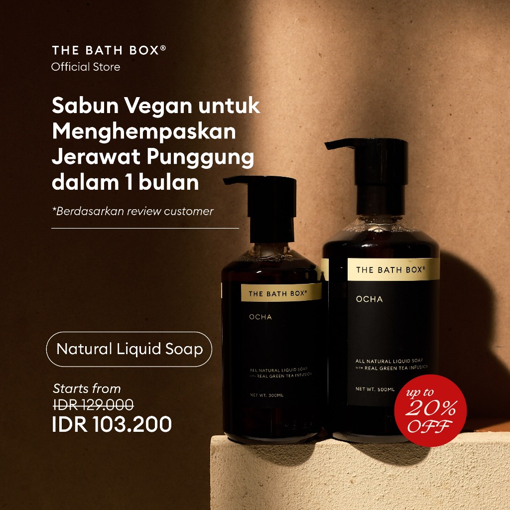 TBB The Bath Box OCHA Liquid Soap Refill 300 - 500 ml ORIGINAL