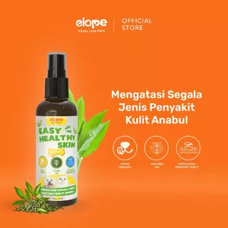 ELOPE Obat Spray Penyakit Kulit Jamur Luka Infeksi Ringworm Scabies Kucing Anjing Easy HealthySkin