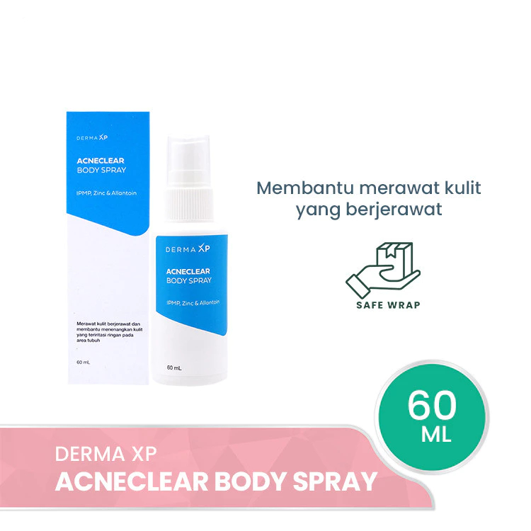 Jual Derma XP Acneclear Body Spray 60 mL - Membantu Mengatasi Jerawat ...