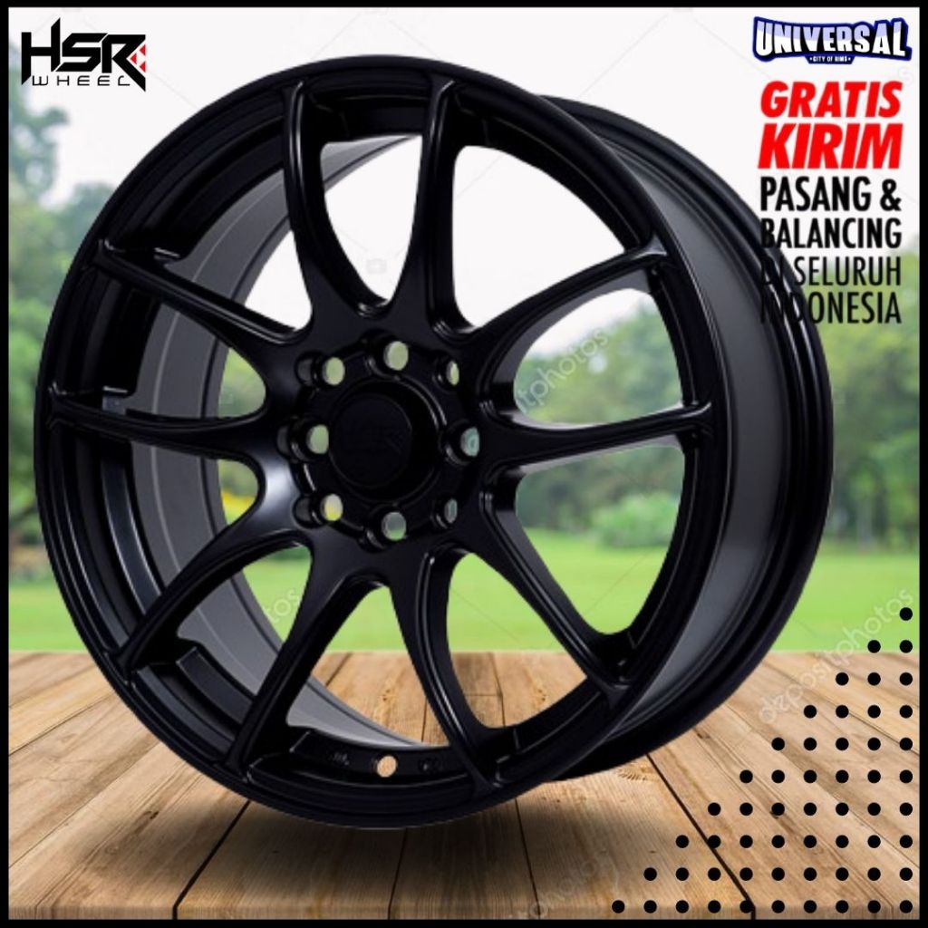 Jual VELG RACING HSR R16 DITIPE HSR KAMIKAZE 1087 R16X7 PCD 8x100-114,3 ...
