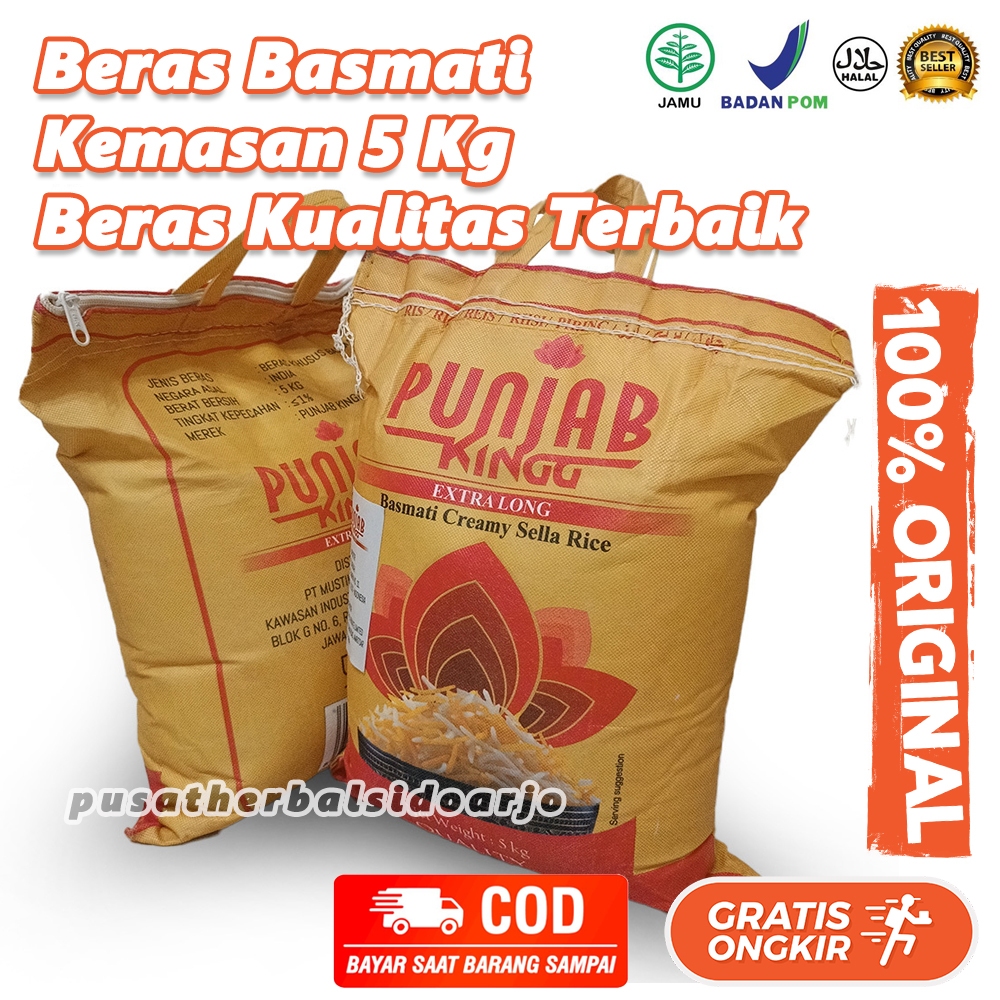 Jual Beras Basmati Beras Abu Nawas Abunawas Premium Basmati Rice 5 Kg ...