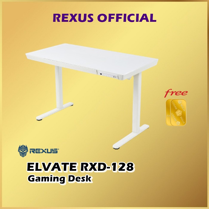 Jual Rexus Elvate RXD-128 Gaming Desk RXD128 Meja Kantor Gaming ...