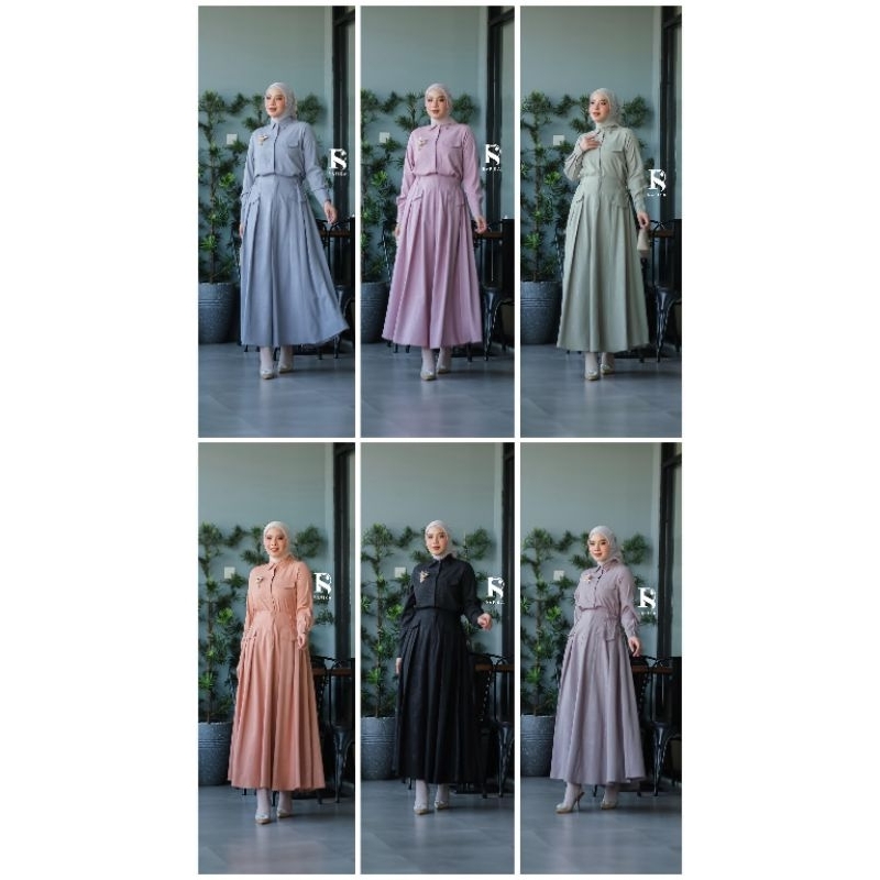 Jual EDELINE SET ROK BY RAFIKA | Shopee Indonesia