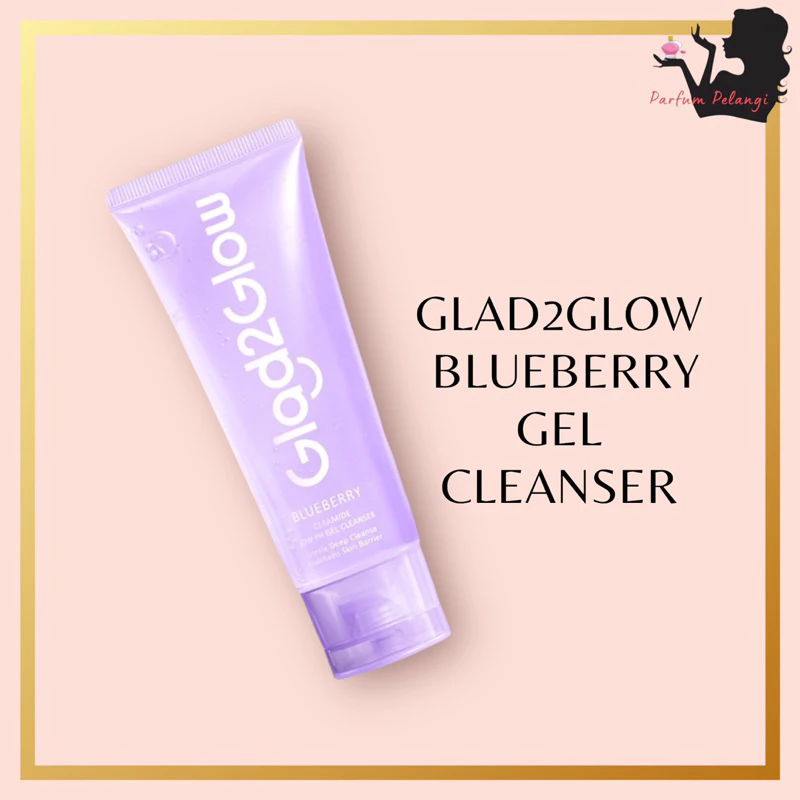 PelangiCosmetic Glad2Glow Blueberry Cleanser 70ml