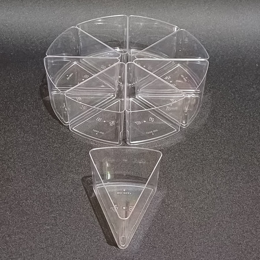 Jual Cup Gelas Puding segitiga / Jelly CH2037 CH 2037 - 160 ml | Shopee ...